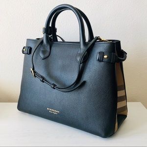 AUTHENTIC Burberry Banner Medium Bag (Black)